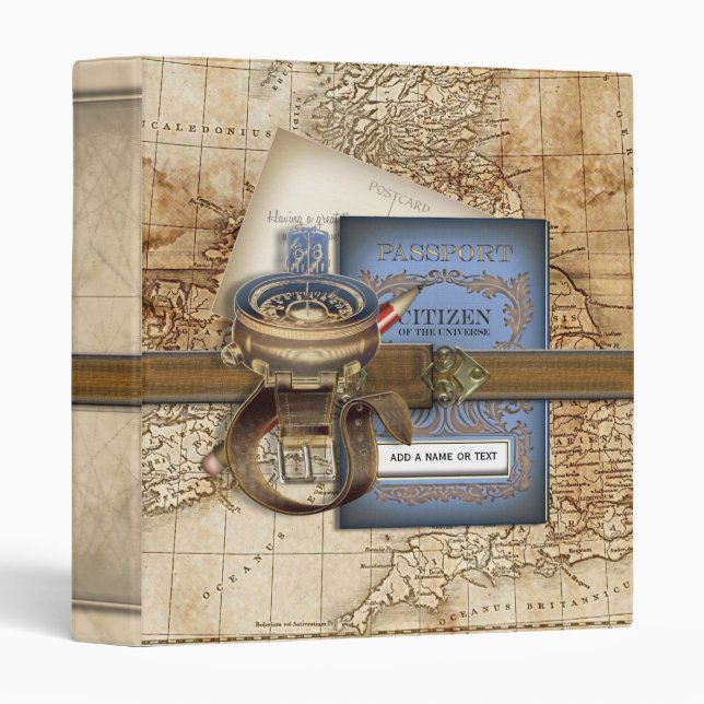 The Traveller Binder (Front/Spine)