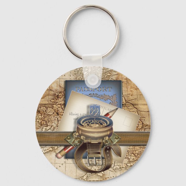 The Traveller Keychain (Front)