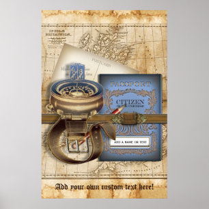 The Traveller Personalized Poster