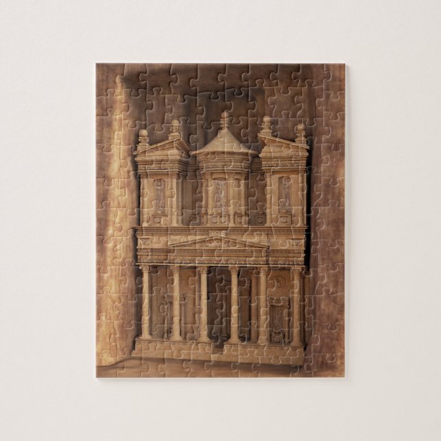 The Treasury of Petra, Jordan Jigsaw Puzzle (Vertical)