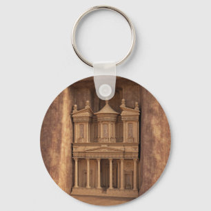 The Treasury of Petra, Jordan Keychain