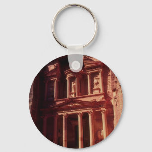 The Treasury, Petra, ancient city of northwestern Keychain