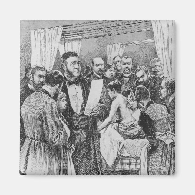 The treatment of tuberculosis magnet (Front)