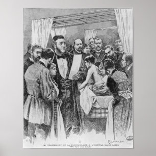 The treatment of tuberculosis poster