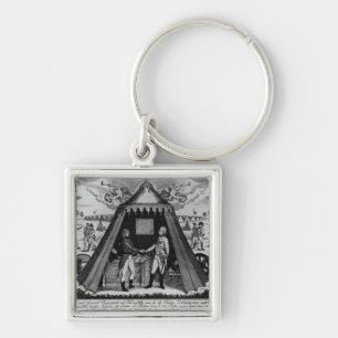 The Treaty of Campo Formio, 18th October 1797 Keychain