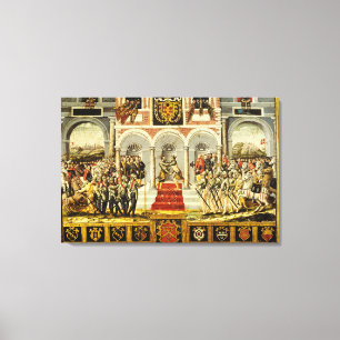 The Treaty of Cateau-Cambresis Canvas Print