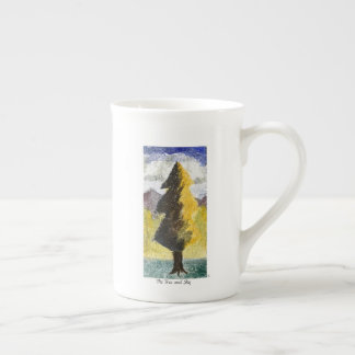 The Tree and Sky Bone China Mug