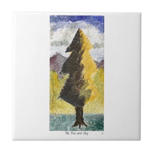 The Tree and Sky Tile (Front)