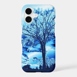 The Tree in Blue Ice