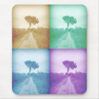 The Tree in Colours Mouse Pad
