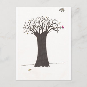 The Tree In Fall Postcard