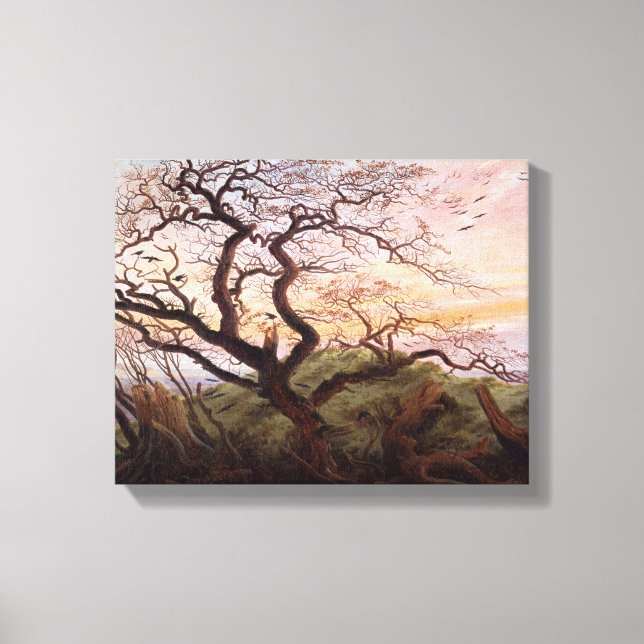 The Tree of Crows, 1822 Canvas Print (Front)