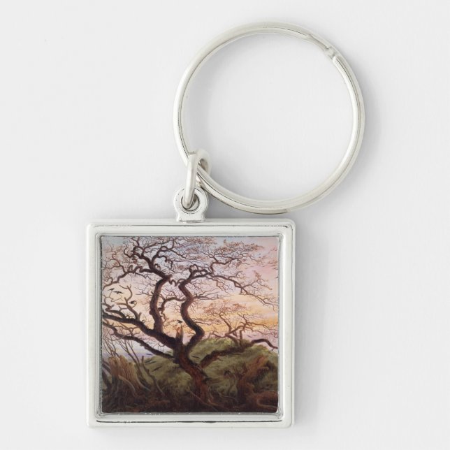 The Tree of Crows, 1822 Keychain (Front)