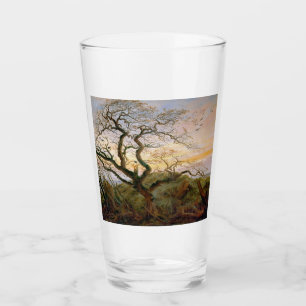The Tree of Crows (by Caspar David Friedrich) Glass