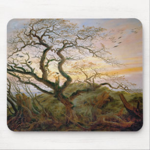 The Tree of Crows (by Caspar David Friedrich) Mouse Pad