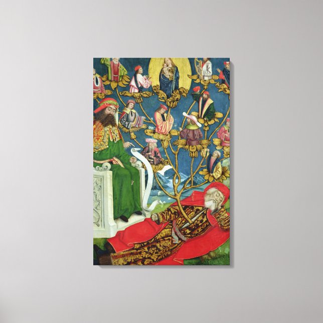 The Tree of Jesse, from the Dome Altar, 1499 Canvas Print (Front)