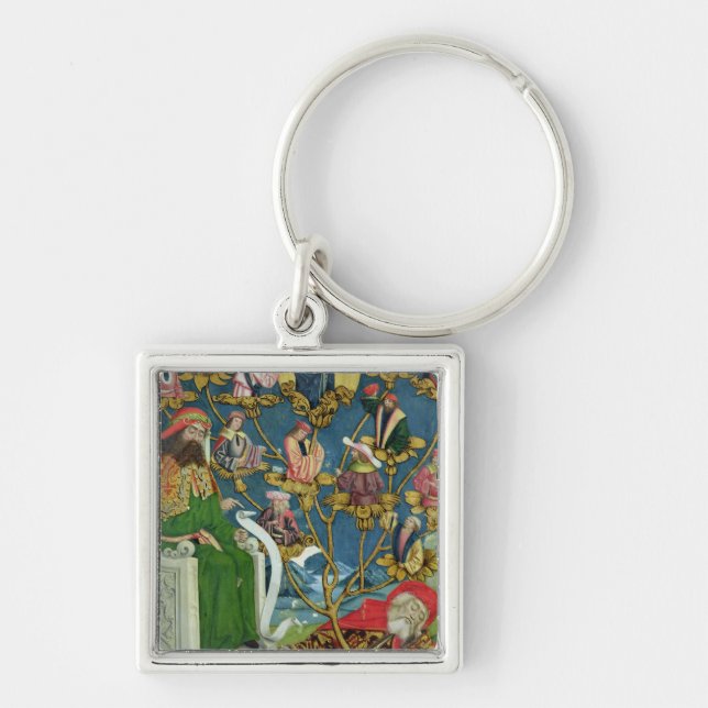 The Tree of Jesse, from the Dome Altar, 1499 Keychain (Front)