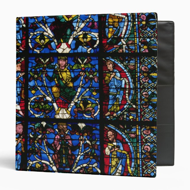The Tree of Jesse, lancet window in the west facad Binder (Front/Inside)