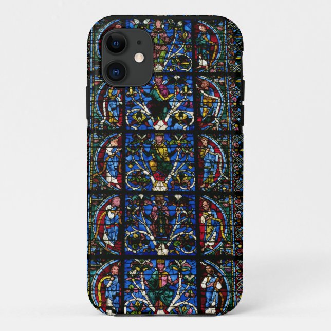 The Tree of Jesse, lancet window in the west facad Case-Mate iPhone Case (Back)