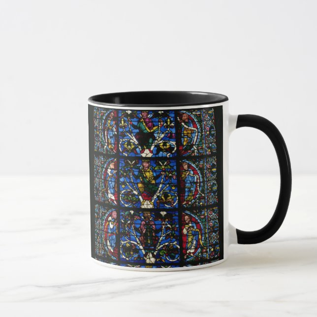 The Tree of Jesse, lancet window in the west facad Mug (Right)