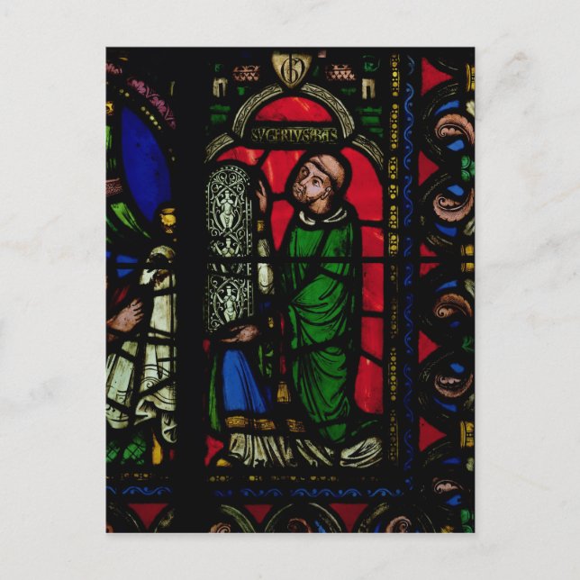 The Tree of Jesse Window Postcard (Front)