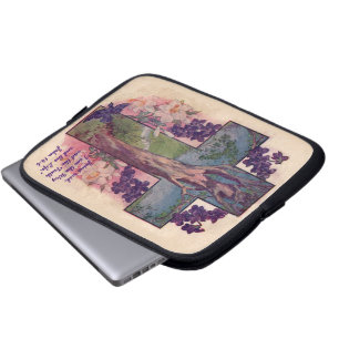The Tree of Life Cross Christian Laptop Sleeve