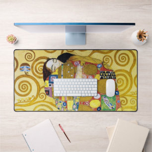 The Tree of Life (detail), Klimt Desk Mat