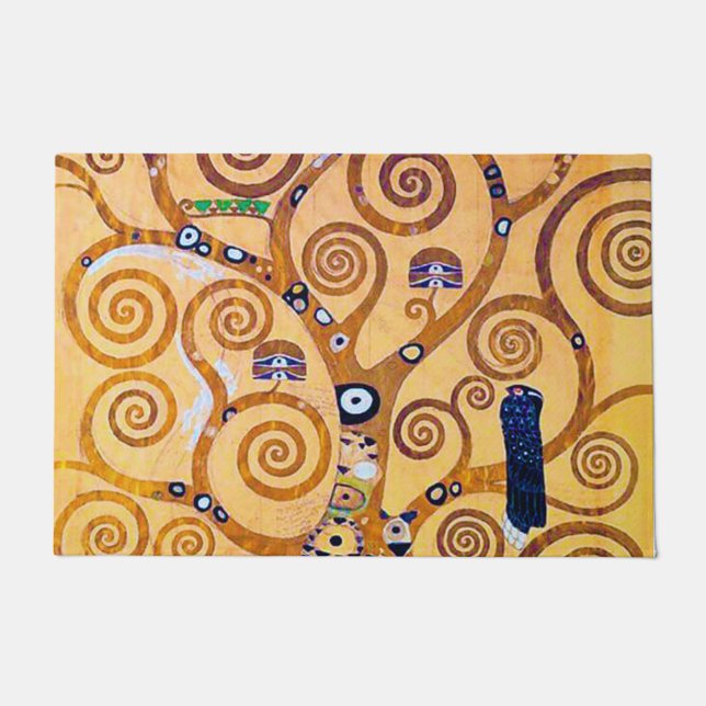 The Tree of Life (detail), Klimt Doormat (Front)