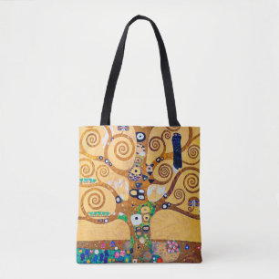 The Tree of Life (detail), Klimt Tote Bag