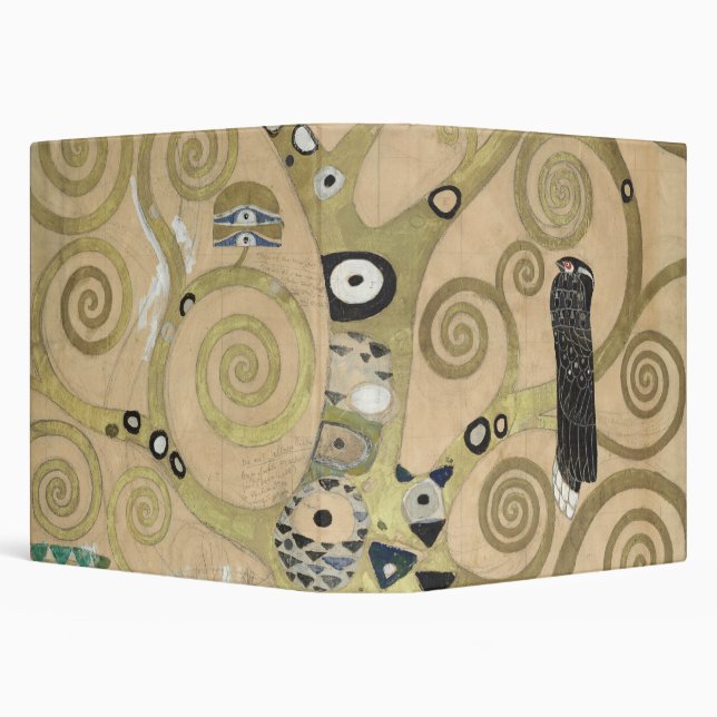 The Tree of Life, Gustav Klimt OIl Painting  Binder (Background)