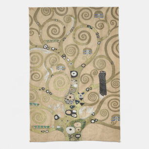The Tree of Life, Gustav Klimt OIl Painting  Kitchen Towel