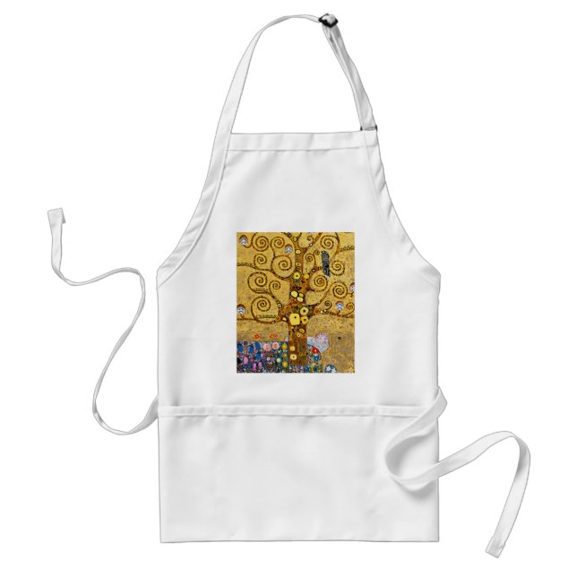 "The Tree of Life", Gustav Klimt Standard Apron (Front)