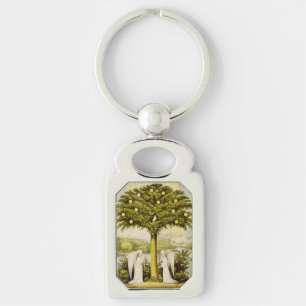 The tree of life keychain