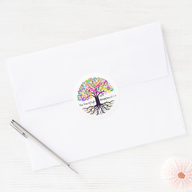 The Tree Of Life Stickers 20 per sheet (Envelope)