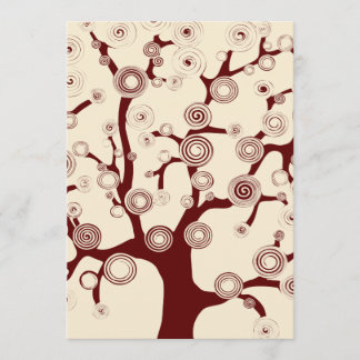 The Tree of Life Wedding Invitation