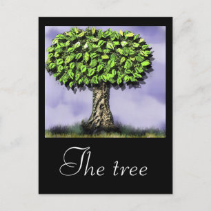 The tree postcard