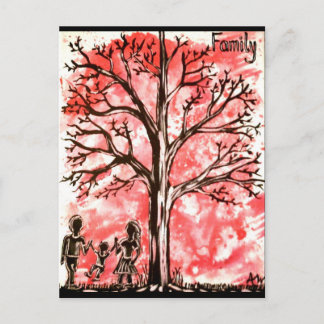 The Tree Series: Family Postcard