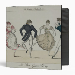 The 'Trenis' Quadrille, plate 19 from 'Le Bon Genr Binder