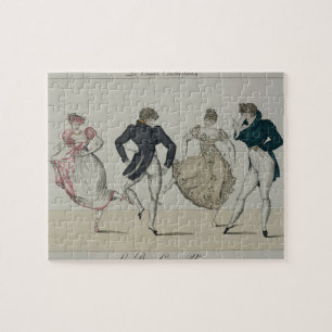 The 'Trenis' Quadrille, plate 19 from 'Le Bon Genr Jigsaw Puzzle
