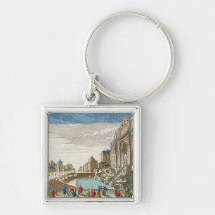 The Trevi Fountain, Rome Keychain