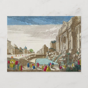 The Trevi Fountain, Rome Postcard