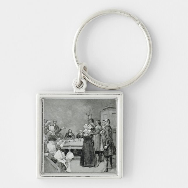 The Trial of a Witch Keychain (Front)