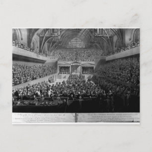 The Trial of Warren Hastings Postcard