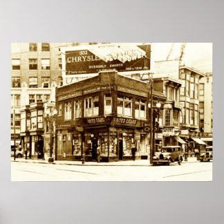 The Triangle Block Poster