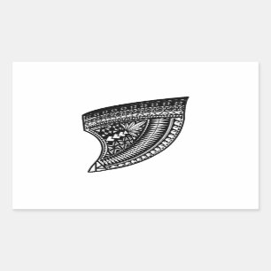 THE TRIBAL TOOTH STICKER