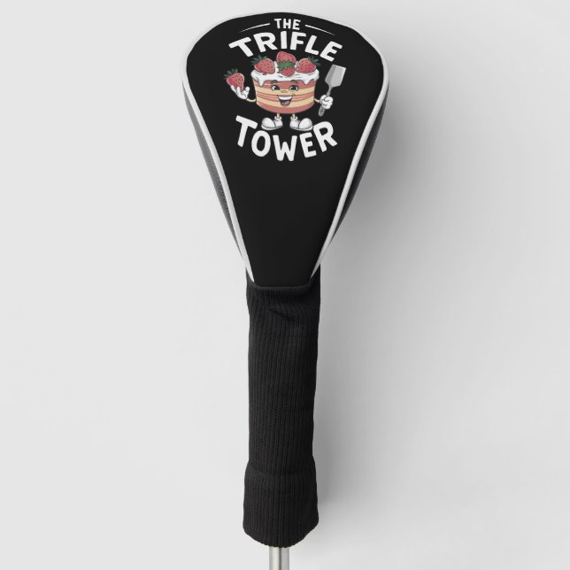 The Trifle Tower Christmas Golf Head Cover (Front)