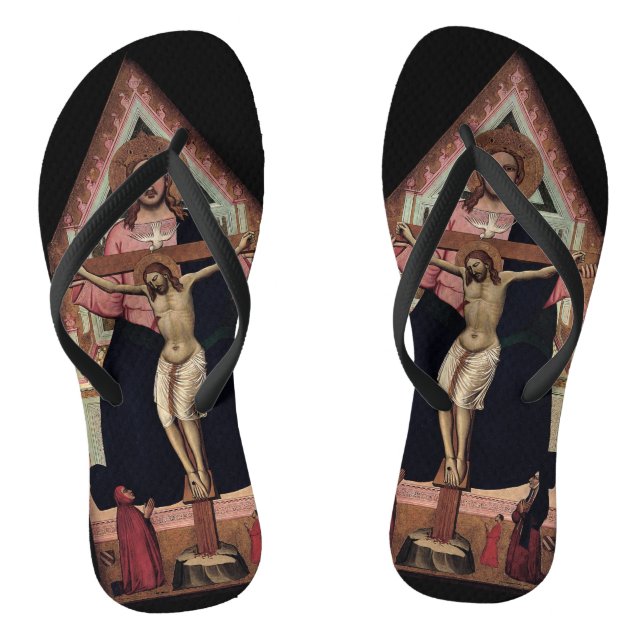 “The Trinity” art sandals (Footbed)