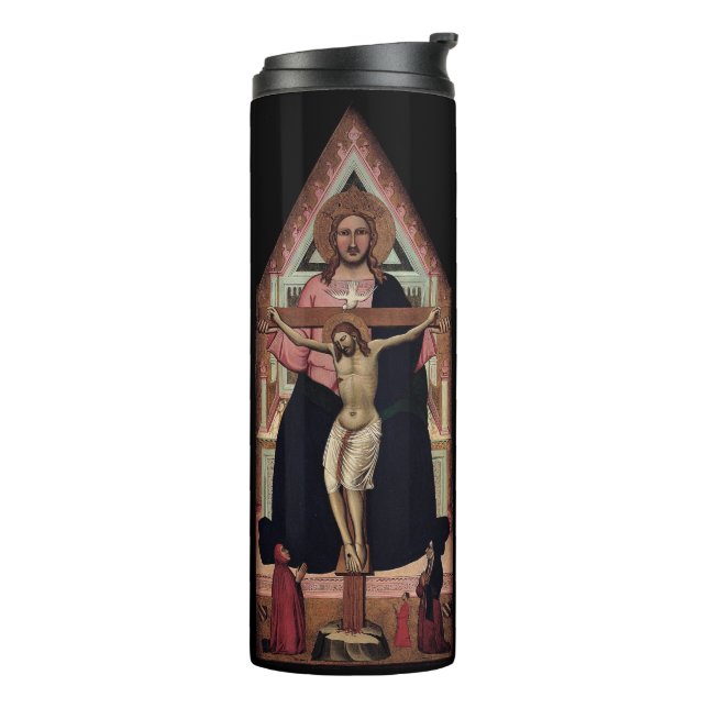 “The Trinity” religious art tumbler (Rotated Left)