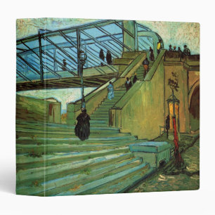 The Trinquetaille Bridge by Vincent van Gogh Binder