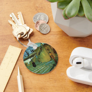 The Trinquetaille Bridge by Vincent van Gogh Keychain